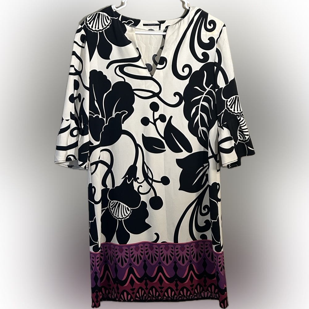 Elie Tahari Floral Shift Dress